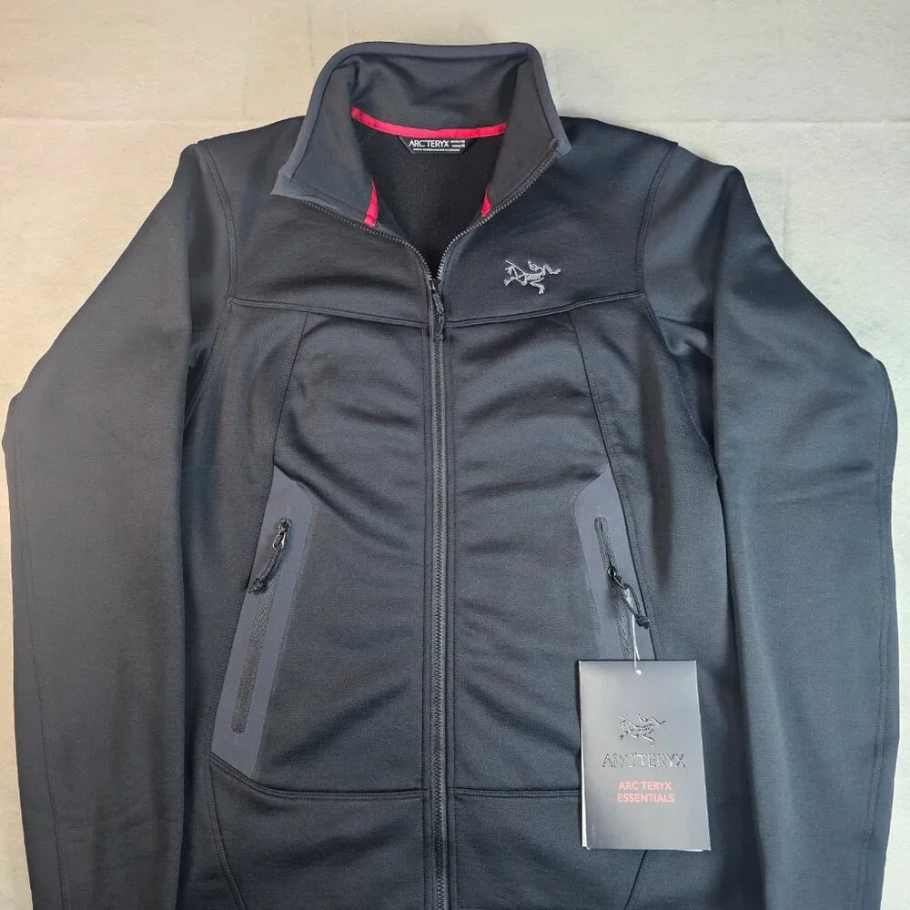 Arc’teryx Arenite Women’s Medium Soft Shell Jacket — Black, Fleece-Lined, Zip-Up - Picture 4 of 8